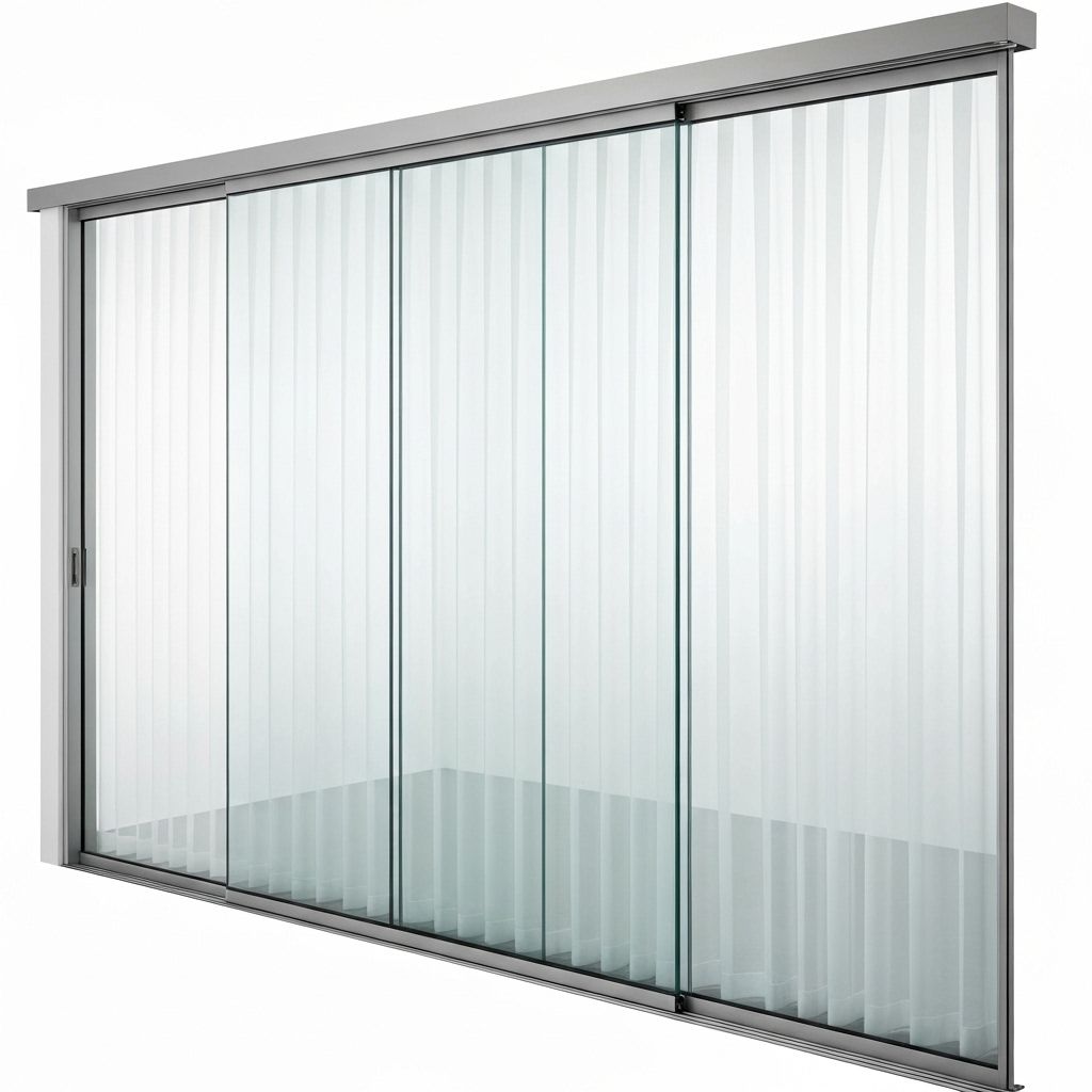 Sistema deslizante sin perfilería